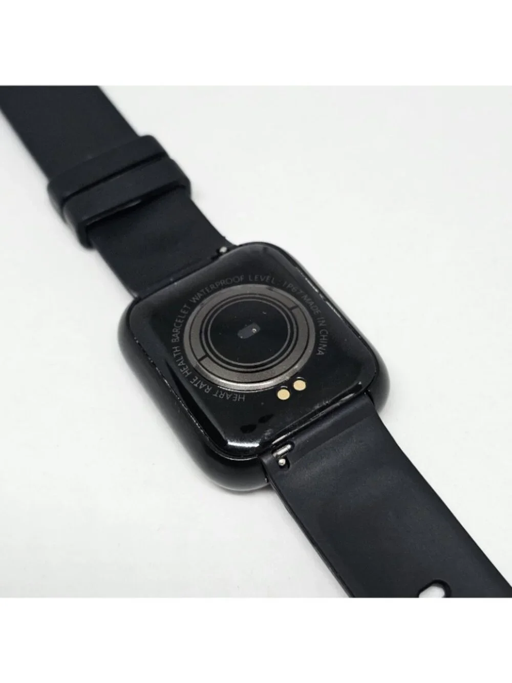 Smart Watch Men Women Waterproof Heart Rate Fitness Steps Black